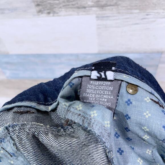 Level 99 Blue Flare Jeans - Picture 9 of 9